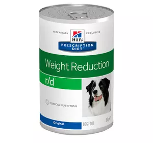 Hill's PRESCRIPTION DIET r/d Вологий Корм для собак - 350 р. Ожиріння, зниження ваги Hill's PRESCRIPTION DIET r/d Вологий Корм для собак - 350 р. Ожиріння, зниження ваги