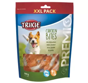 Ласощі для собак Trixie (TX-31802) Premio Chicken Bites XXL зі смаком смаженої курки 300 г Ласощі для собак Trixie (TX-31802) Premio Chicken Bites XXL зі смаком смаженої курки 300 г