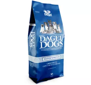 Корм сухий Dagel Dogs Mantenimento для дорослих собак усіх порід із звичайною фізичною активністю, 20 кг