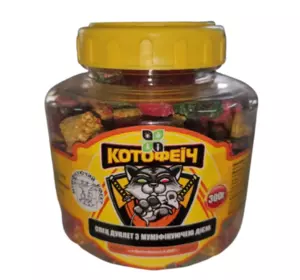 Котофеїч дуплети мікс 300г (банка) Котофеїч дуплети мікс 300г (банка)