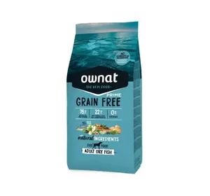 Сухий корм для собак Овнат Ownat Grain Free з рибою, 12 кг Сухий корм для собак Овнат Ownat Grain Free з рибою, 12 кг