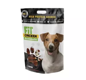 Смаколики GiGi "Гантелі з куркою" / ласощі Fit Chicken Dumbbells 85 г Смаколики GiGi "Гантелі з куркою" / ласощі Fit Chicken Dumbbells 85 г