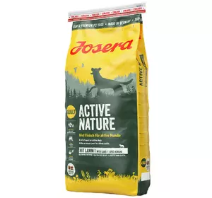 Сухий корм Josera Active Nature (Йозера Актів Нейчер) для дорослих собак з оптимізованим рецептом, 15 кг