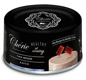 Вологий корм Cherie Healthy Living Tuna для кішок мус з тунцем 80 г Вологий корм Cherie Healthy Living Tuna для кішок мус з тунцем 80 г