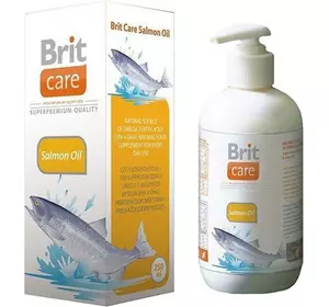 Олія лосося Brit Care Salmon Oil для собак (для шкіри і шерсті) 250 мл Олія лосося Brit Care Salmon Oil для собак (для шкіри і шерсті) 250 мл