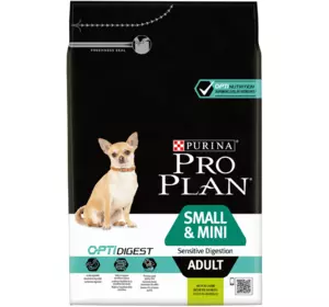 Сухий корм Pro Plan Adult Small & Mini Sensitive Digestion Lamb 3 кг для дрібних порід з ягням Сухий корм Pro Plan Adult Small & Mini Sensitive Digestion Lamb 3 кг для дрібних порід з ягням