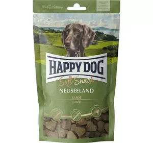 Ласощі Happy Dog Soft Snack Neuseeland для собак середніх і великих порід (ягня/рис), 100 г Ласощі Happy Dog Soft Snack Neuseeland для собак середніх і великих порід (ягня/рис), 100 г