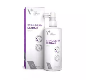 Сироватка Вет Експерт Vet Expert Stimuderm Ultra засіб при випадінні шерсті у собак, 150 мл Сироватка Вет Експерт Vet Expert Stimuderm Ultra засіб при випадінні шерсті у собак, 150 мл