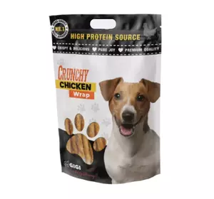 Смаколики GiGi "Хрусткі курячі палички" / ласощі Crunchy Chicken Wrap 85 г Смаколики GiGi "Хрусткі курячі палички" / ласощі Crunchy Chicken Wrap 85 г