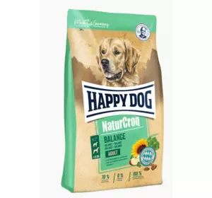 Сухий корм Happy Dog NaturCroq Balance для дорослих собак усіх порід, 4 кг Сухий корм Happy Dog NaturCroq Balance для дорослих собак усіх порід, 4 кг