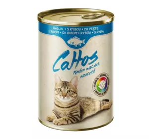 Вологий корм "Cattos" з рибою, 415г Вологий корм "Cattos" з рибою, 415г