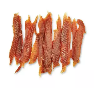 Ласощі для собак Смужки м'яса качки 500 г Ласощі для собак Смужки м'яса качки 500 г