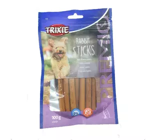 Ласощі для собак Trixie (TX-31709) Premio Rabbit Sticks палички для собак з кроликом 100 г Ласощі для собак Trixie (TX-31709) Premio Rabbit Sticks палички для собак з кроликом 100 г