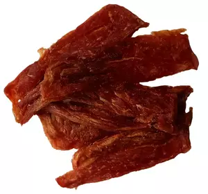 Ласощі для собак слайси з м'яса качки 250 г Ласощі для собак слайси з м'яса качки 250 г