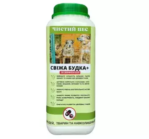 Чистий Пес Свіжа Будка + для дезінфекції місць утримання собак 1л Чистий Пес Свіжа Будка + для дезінфекції місць утримання собак 1л