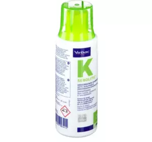 Себолітик дерматологічний шампунь для боротьби зі шкірними захворюваннями під час себореї для собак і кішок 200 мл Себолітик дерматологічний шампунь для боротьби зі шкірними захворюваннями під час себореї для собак і кішок 200 мл