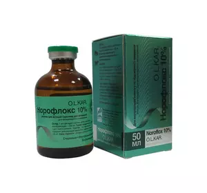 Норофлокс 10% 50 мл O.L.KAR Норофлокс 10% 50 мл O.L.KAR