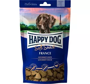 Ласощі Happy Dog Soft Snack France для собак великих порід (страус/картопля), 100 г Ласощі Happy Dog Soft Snack France для собак великих порід (страус/картопля), 100 г