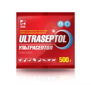 Ультрасептол порошок 500г O.L.KAR. (аналог Бровасептол) Ультрасептол порошок 500г O.L.KAR. (аналог Бровасептол)