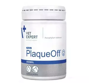 Vet Expert Plaque Off (20 г) – порошок для зняття зубного нальоту каменя (водорості D1070 віт. мін.) Vet Expert Plaque Off (20 г) – порошок для зняття зубного нальоту каменя (водорості D1070 віт. мін.)
