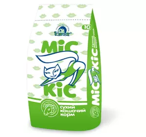 Сухий корм для кішок МиС Кіс Ягня з карпатськими травами 10 кг