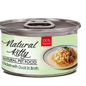 Вологий корм для кішок Natural Kitty (Таїланд) Вологий корм для кішок Natural Kitty (Таїланд)