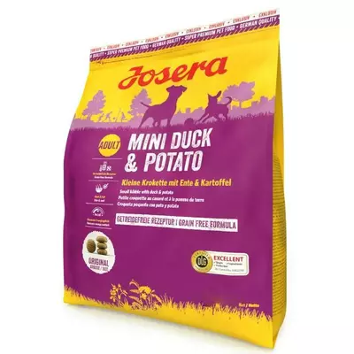 Сухий корм Josera Mini Duck & Potato (Міні Дак енд Потейто) для дорослих собак дрібних порід, 3 кг