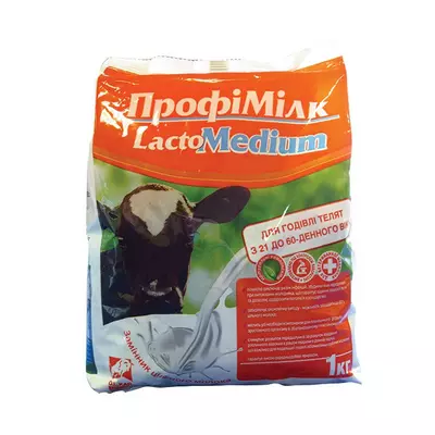 ПрофиМилк Лакто Медіум для телят 21-60 днів (замінник молока для телят), 1 кг O.L.KAR.