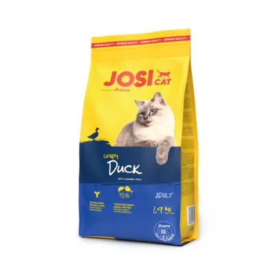 Сухий корм Josera JosiCat Crispy Duck (ЙозіКет Кріспі Дак) для дорослих котів з качкою, 1.9 кг