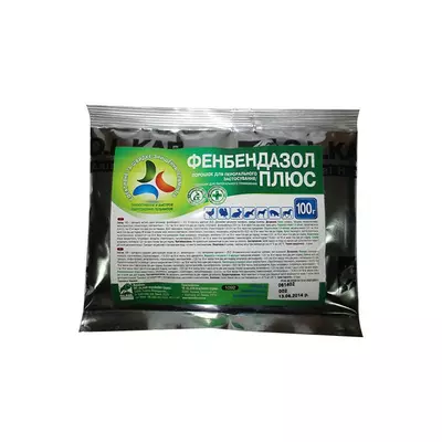 Фенбендазол плюс порошок 100 г O.L.KAR