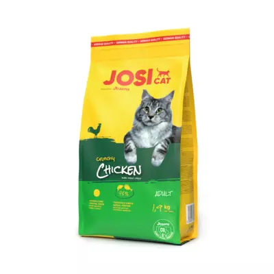 Сухий корм JosiCat Crunchy Chicken з м'ясом свійської птиці, 1.9 кг