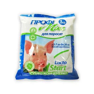 ПрофиМилк Лакто Старт для поросят до 20 дней (заменитель молока для поросят), 1 кг